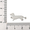Non-Tarnish 304 Stainless Steel Connector Charms X-STAS-Z076-22P-3