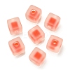 Frosted Acrylic European Beads OACR-G012-14A-1