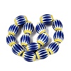 Handmade Millefiori Glass Barrel Beads LA-N002-19B-2