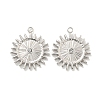 304 Stainless Steel Pendants STAS-L278-014P-1