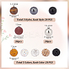 200Pcs 10 Style DIY Round Beads Jewelry Making Finding Kits DIY-PH0021-75-2