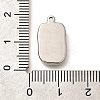 304 Stainless Steel Pendants STAS-D288-02P-3