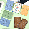 2 Bags 2 Styles Rectangle Laser Transparent Plastic Packaging Bags ABAG-SP0001-46B-7
