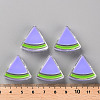 Transparent Enamel Acrylic Beads LS-TACR-S155-001J-4