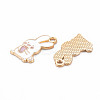 Alloy Enamel Pendants ENAM-N054-66E-NR-2