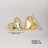 Fashionable Cute Heart Earrings for Hot Personalized Matching WX1077-17-1