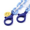 Personalized Acrylic Cable Chain Necklaces NJEW-JN02884-01-2