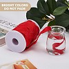 10 Yards Polyester Wavy Fringe Trim Ribbon OCOR-GF0002-49C-7