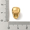 304 Stainless Steel Rhinestone European Beads STAS-U005-10G-3