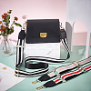 3Pcs 3 Colors Adjustable Stripe Pattern Polyester Webbing Bag Straps FIND-WR0009-50B-4