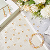 30Pcs Brass Bead Frame KK-SC0006-49-6
