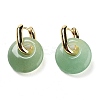 Rack Plating Brass Hoop Earrings EJEW-M248-01G-08-2