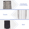 2Pcs Fashionable Iron Tassel Epaulettes FIND-FH0009-47-5