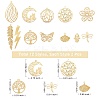 DIY Filigree Drop Earring Making Kits DIY-SZ0008-74-2