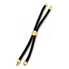 Nylon Cords Bracelet Makings Fit for Connector Charms AJEW-P116-01G-12-2