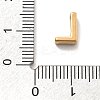 Ion Plating(IP) 304 Stainless Steel Charms STAS-R138-07G-L-3