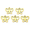 PVD Vacuum Plating 304 Stainless Steel Charms X-STAS-N092-26G-1