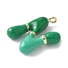 Brass Enamel Pendants KK-E093-03G-N-02-2