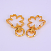 Iron Swivel Lobster Clasps KS-TAC0003-09G-2