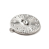 Tarnish Resistant 304 Stainless Steel Pendants Rhinestone Setting STAS-I197-022P-4