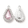 Alloy Glass Pendants ALRI-C007-08P-03-1