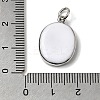 Printing 304 Stainless Steel Pendants STAS-K304-05B-P-3