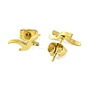 Cute Little Animal Theme 304 Stainless Steel Stud Earrings LS-EJEW-B041-04I-G-2