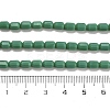 Opaque Glass Beads Strands GLAA-G112-04I-4