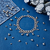 160Pcs 4 Styles 304 Stainless Steel Charms STAS-UN0061-17-2