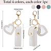 4Pcs 4 Colors PU Leather Lipstick Storage Bags AJEW-SC0003-95B-2