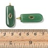 Natural Green Aventurine Pendants G-H328-02G-B06-3