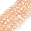 Natural Cultured Freshwater Pearl Beads Strands PEAR-P064-19H-02C-2