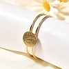 Mother's Day 201 Stainless Steel Bangles LS-BJEW-R014-03G-1