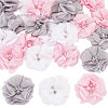 24Pcs 3 Colors Handmade Woven Costume Accessories WOVE-CP0001-01A-1