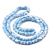 AB Color Plate Glass Beads Strands EGLA-P051-06A-B06-3