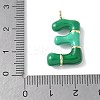 Brass Enamel Pendants KK-E093-03G-E-01-3