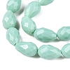 Opaque Solid Color Beads Strands EGLA-N013-P10mm-D14-3
