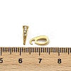 304 Stainless Steel Rhinestone Pendant Bails STAS-P415-31G-3