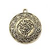Tibetan Style Alloy Pendants PALLOY-B008-02AB-1