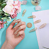 10Pcs Hollow Out Iron Fingers Nail Covers MRMJ-GL0001-20G-3