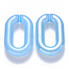 Imitation Jelly Acrylic Linking Rings OACR-S036-006A-F01-1