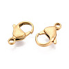 304 Stainless Steel Lobster Claw Clasps X-STAS-T065-17mm-34G-2