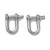 304 Stainless Steel Ring Clip Buckles for Bag Chain Strap STAS-C165-02A-P-1