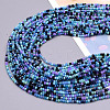 Glass Beads Strands EGLA-A034-M10mm-19-1