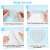 6Pcs 3 Styles Rhinestone Cloth Iron on/Sew on Patches DIY-GF0010-04-6