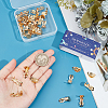 40Pcs 304 Stainless Steel Clip-on Earring Findings STAS-SC0008-39G-3