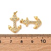 304 Stainless Steel Rhinestone Pendants STAS-U061-13G-01-3