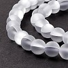 Synthetic Moonstone Beads Strands G-E573-01A-16-6
