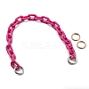 1Pc Opaque Acrylic Cable Chain Bag Straps FIND-WR0008-77C-1
