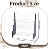3-Tier Acrylic Display Riser Stands ODIS-WH0086-076B-2